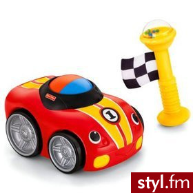 Fisher Price Lil Zoomers Wyścigówka Z Kulką Rc V2758 - Dziecko