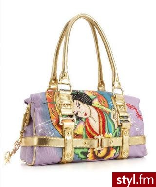 Torebka z japońską nutą od Ed Hardy. Do kupienia za 260 dolarów :) - Pozostałe Torebki Moda