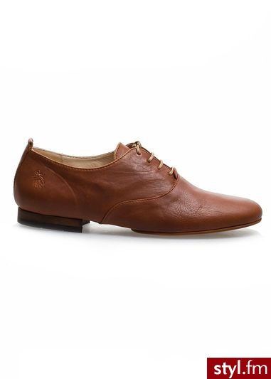 FLY LONDON Półbuty fen brązowy - Półbuty Buty Moda