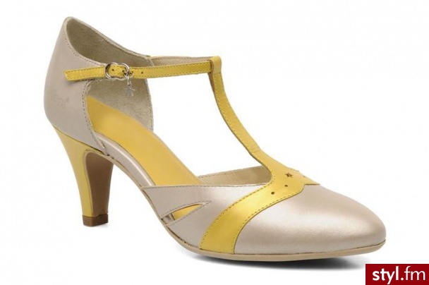 Kickers Czółenka CRYSTALE by (Srebrny) - Czółenka Buty Moda