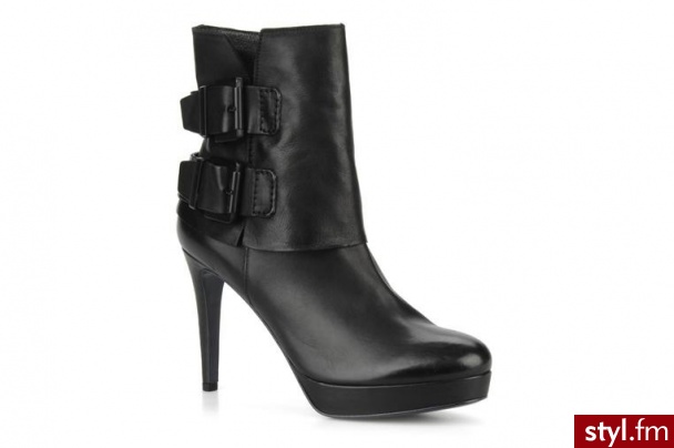 Kennel &amp; Schmenger PÓŁBUTY I BOTKI WAMAI BY (CZARNY) (Czarny) - Botki Buty Moda