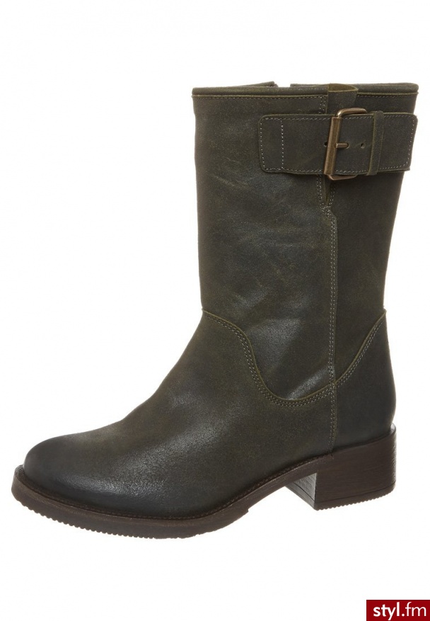 zign Botki zielony (5151) - Botki Buty Moda