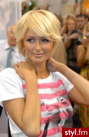 sliczna fryzurkaa!. paris hiltonek :D - Krótkie Fryzury