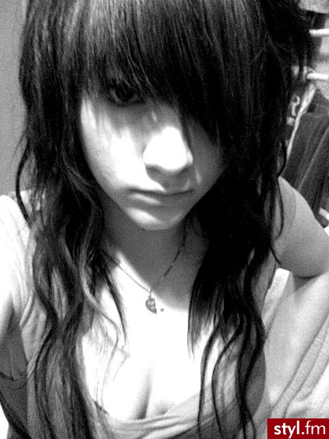 EMO Alternatywne Średnie Fryzury