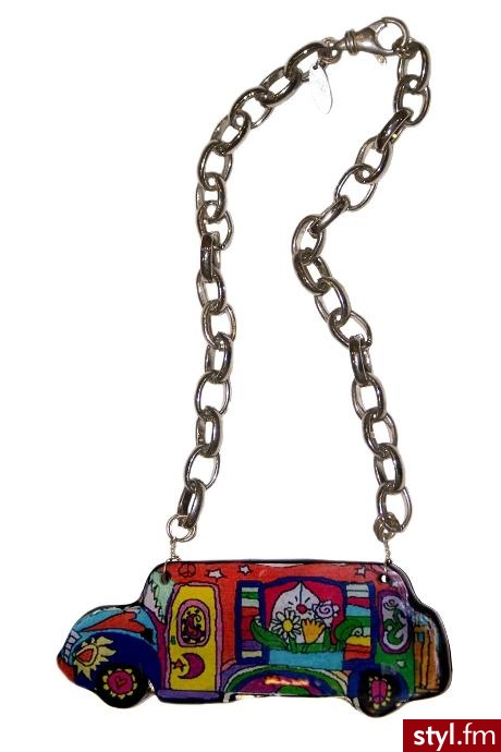 srebrna brosnoletka z Hippie Vanem - 170 Euro - Pozostałe Dodatki Moda