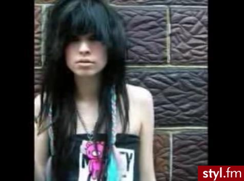 BriTTany Kramer <3 - EMO Alternatywne Średnie Fryzury