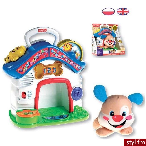 Fisher-Price Wesoły Domek Szczeniaczka Uczniaczka Pol/Ang X2727 - Dziecko