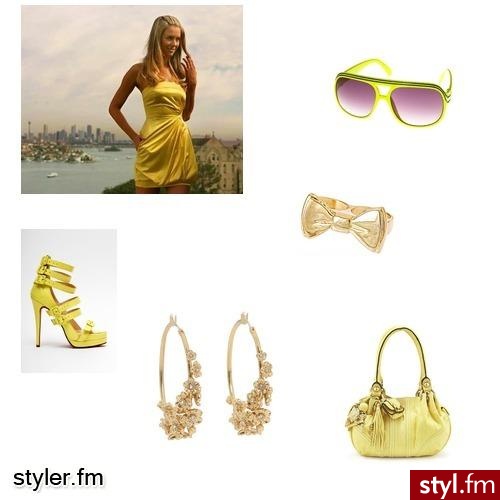 świat żółci. lovve yellow - Styler