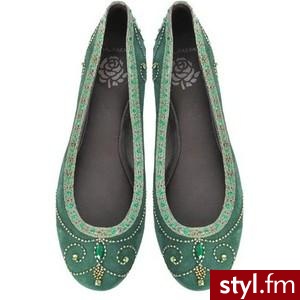 Scarpe Maliparmi : BALLERINE IN SUEDE E RICAMO DI PIETRE E P... - Polyvore. Pobrano ze strony: http://www.polyvore.com/scarpe_maliparmi_ballerine_in_suede/thing?id=23979947 - Pozostałe Buty Moda