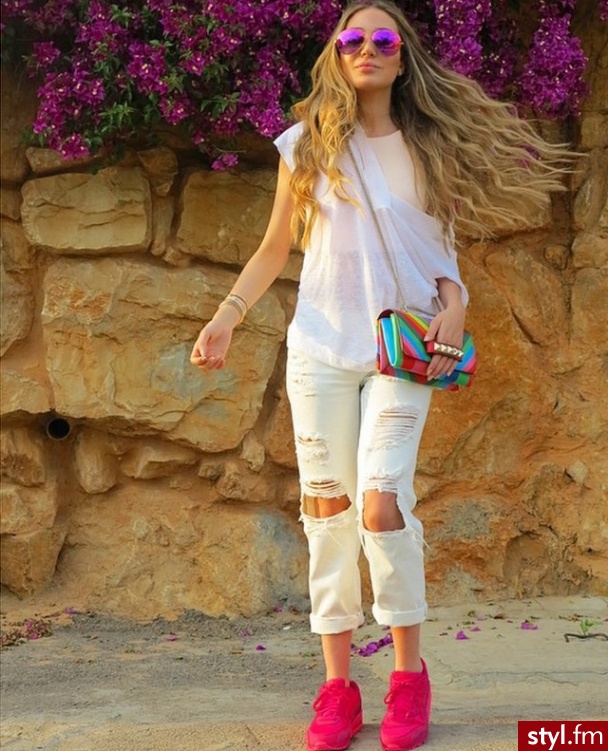 Jeansy Spodnie Moda