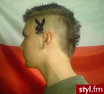 hehe ;) - Punk Rock Alternatywne Średnie Fryzury