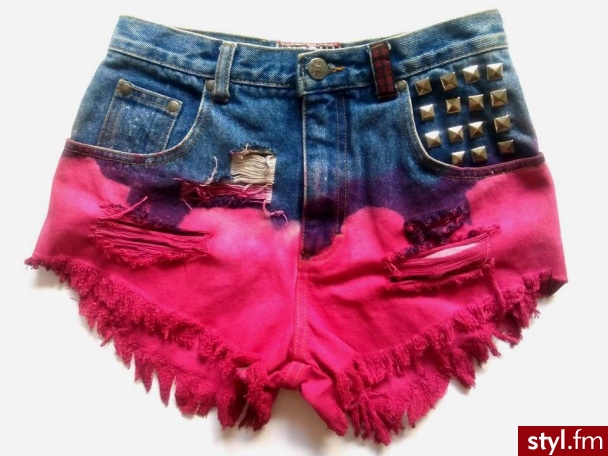 szorty DIY mojego wkonania  - Pozostałe Ciuchy Moda