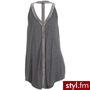 Embellished T Back Top - Haute Hippie - Polyvore. Pobrano ze strony: http://www.polyvore.com/embellished_back_top/thing?id=26007079 - Pozostałe Ciuchy Moda
