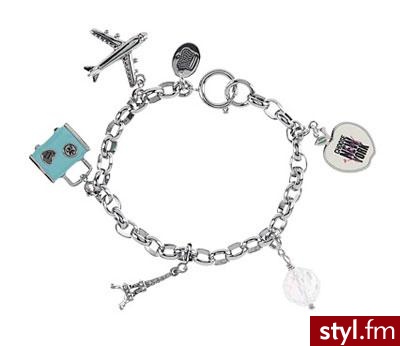 Bransoletka od Juicy Couture dla zapalonych podróżniczek ;) Cena: $78 - Pozostałe Dodatki Moda