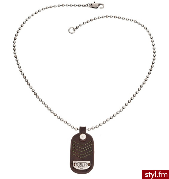 BIŻUTERIA MĘSKA GUESS - NASzYJNIK UMN11308 - Naszyjniki Biżuteria Moda
