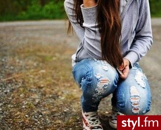 Jeansy Spodnie Moda