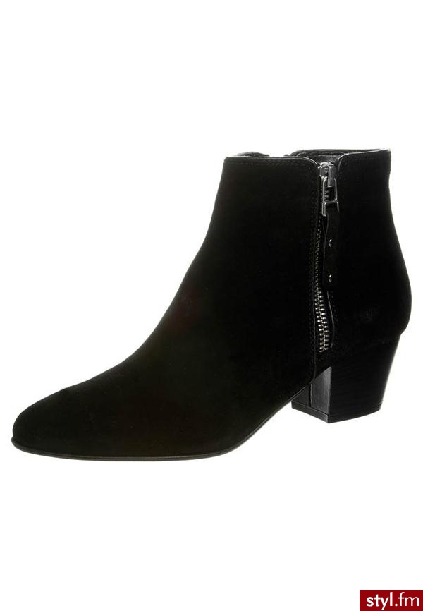 Taupage Botki czarny 9161 - Botki Buty Moda