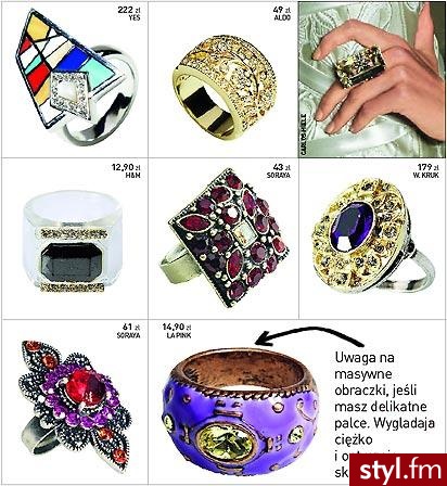 Barokowe pierścionki. Jeżeli zdjęcie znajduje się już w galerii, to poproszę o link...:)* - Pozostałe Dodatki Moda