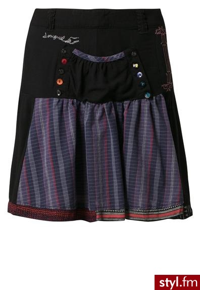 Desigual PICUS Spódnica trapezowa czarny (36F2731) - Pozostałe Spódnice Moda