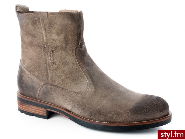 Vasto Navajo Brown Oil Suede Kozaki - Kozaki Buty Moda
