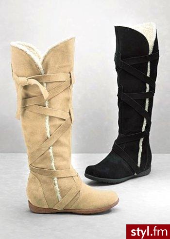 ładne zimowe kozaczki firmy Venus za 128$ - Pozostałe Buty Moda