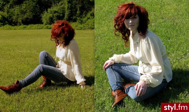 Średnie Fryzury