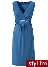 Bonprix Sukienka niebieski 910408_14432 - Pozostałe Sukienki Moda