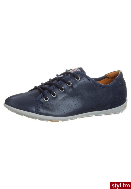 ecco Sznurowane sportowe niebieski - Sportowe Buty Moda