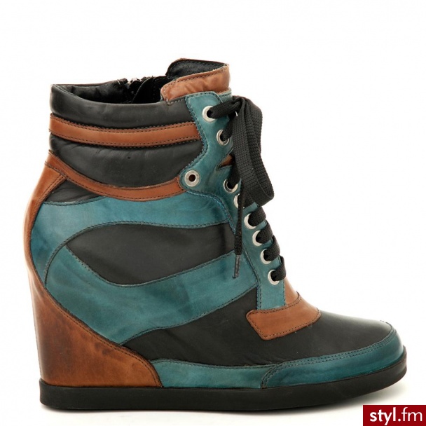 Venezia BOTKI NA KOTURNIE 7340 PENETO - Botki Buty Moda