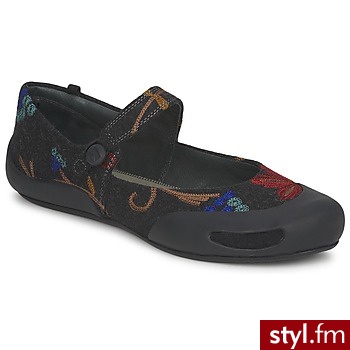 Camper Baleriny TWS SzARY - Balerinki Buty Moda