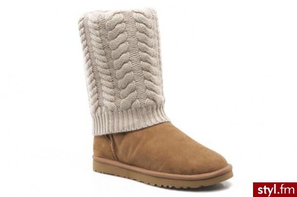 Ugg Australia PÓŁBUTY I BOTKI TULAROSA ROUTE DETACHABLE BY UGG AUSTRALIA (Beżowy) - Botki Buty Moda