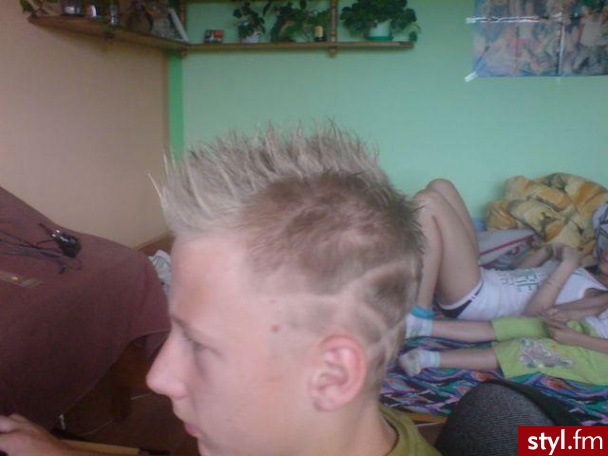 Punk Rock Alternatywne Średnie Fryzury