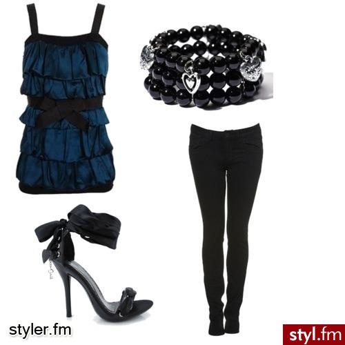 Czarno - niebieski . - Styler