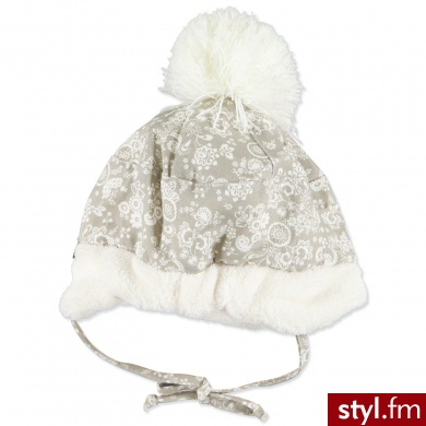 STERNTALER Czapka zimowa kolor piaskowy naturalny - Nakrycia głowy Dodatki Moda