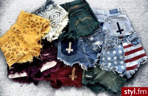 Szorty Spodnie Moda