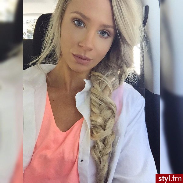 Blond Warkocze Kręcone Na co dzień Długie Fryzury