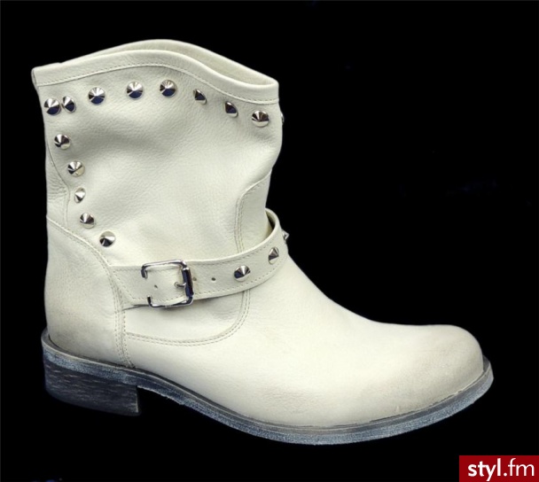 Mr Tops Botki wiosenne 0760430D - Botki Buty Moda
