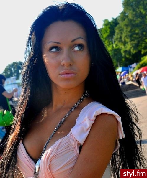 Laura de Malinovka - Czarne Rozpuszczone Proste Na co dzień Długie Fryzury