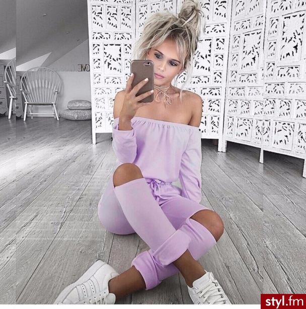 Kombinezony Spodnie Moda
