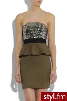sukienka. Alice + Olivia €450 - Pozostałe Ciuchy Moda
