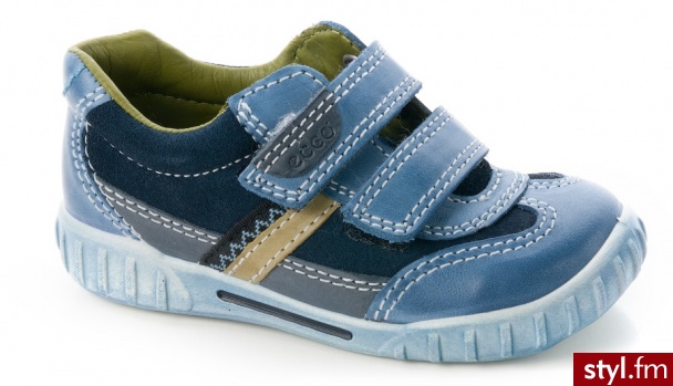 Ecco buty Mimic Retro Blue/Marine 75007156923 Półbuty - Półbuty Buty Moda