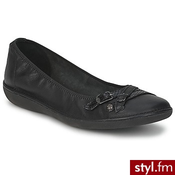 Buggy Baleriny MAKITA Black - Balerinki Buty Moda