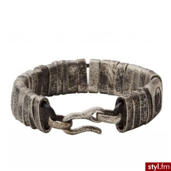 BIŻUTERIA MĘSKA DIESEL - BRANSOLETA DX0535040 Rozmiar 21.0 cm - Bransoletki Biżuteria Moda