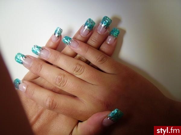 Blueee!! - Paznokcie