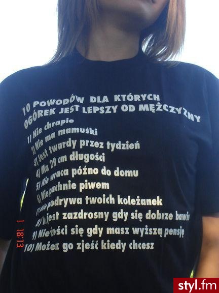 ogórek :D - Pozostałe Ciuchy Moda
