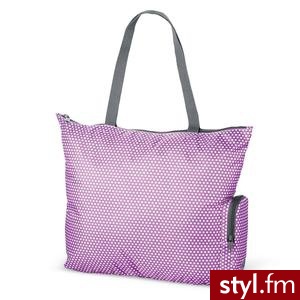 Dakine torba Shopper Purple Dots Os fioletowa - Torby podróżne Torebki Moda