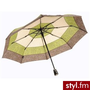 DOPPLER PARASOL MAGIC FIBER GRAPHICS BRĄZOWO-ZIELONY (7441465GR15C 01) - Parasole Dodatki Moda