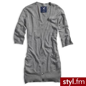 AE Long Boyfriend Cardigan - Polyvore. Pobrano ze strony: http://www.polyvore.com/ae_long_boyfriend_cardigan/thing?id=4600265 - Pozostałe Ciuchy Moda