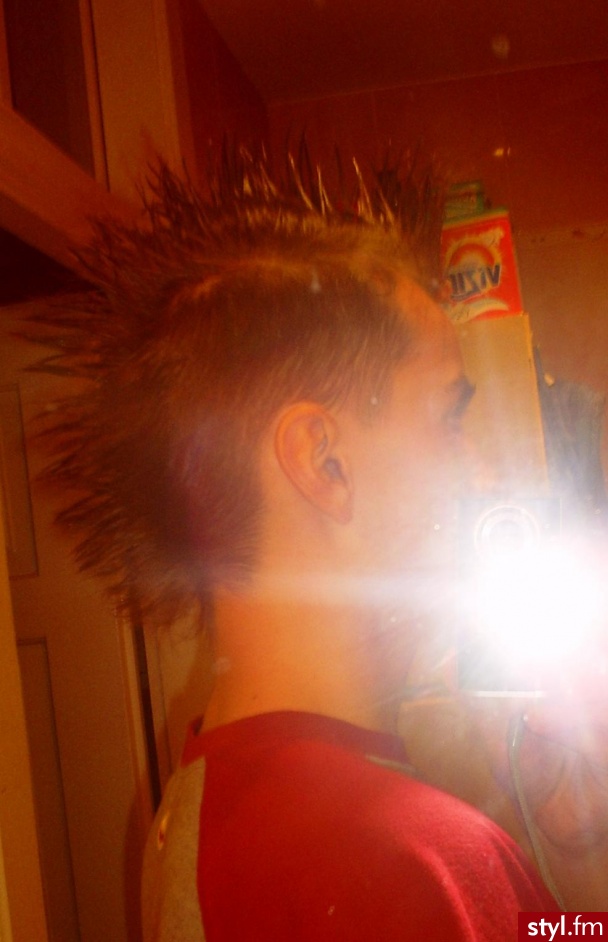 Punk Rock Alternatywne Średnie Fryzury