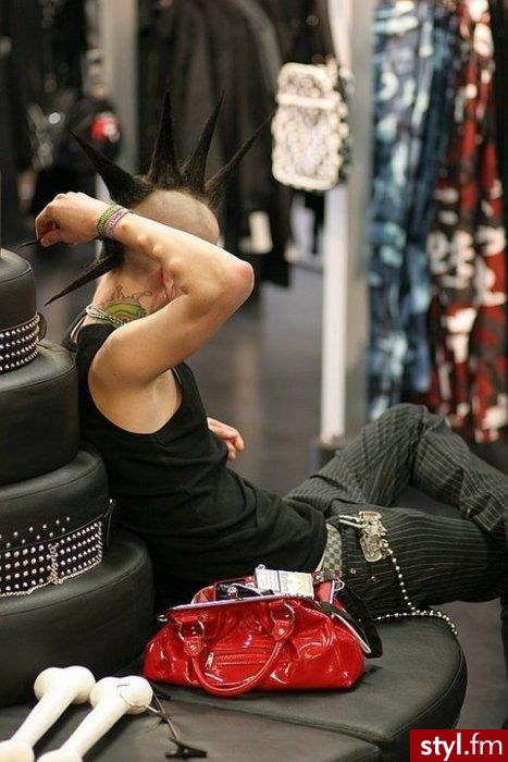 Punk Rock Alternatywne Średnie Fryzury